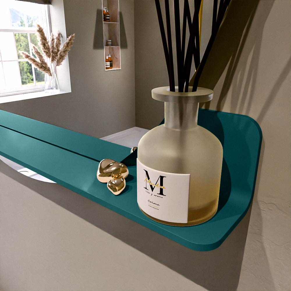 Mondiaz Spot spiegel rond Ø110cm met planchet smag