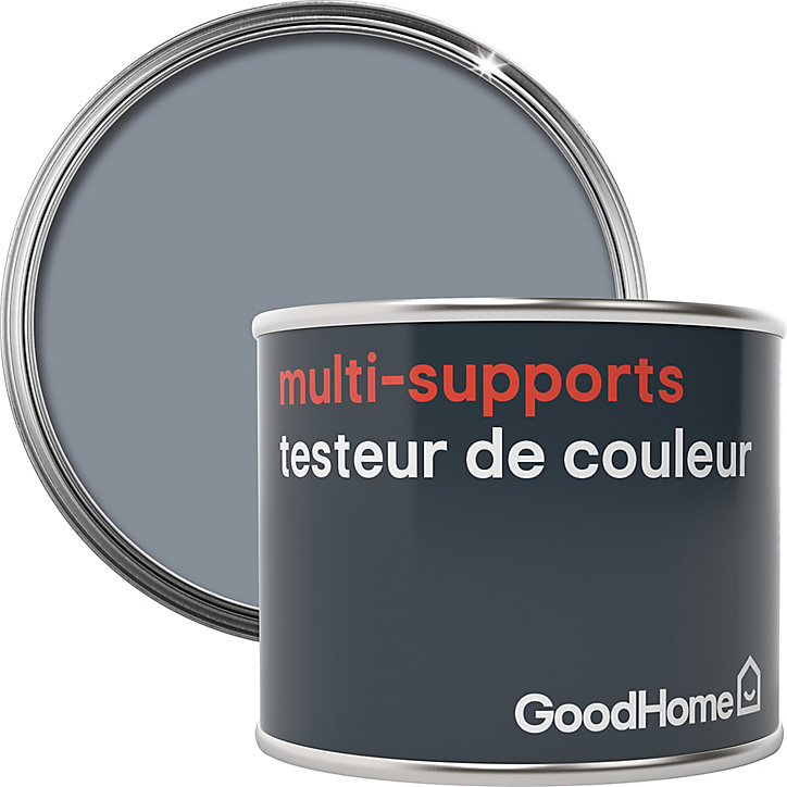 Testeur peinture de rénovation multi-supports GoodHome gris Cincinnati satin 70ml