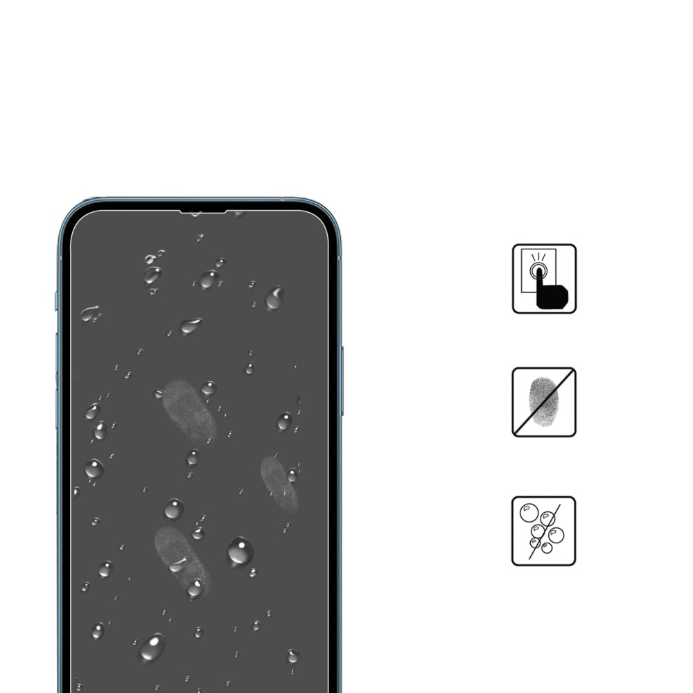 iPhone 14 / iPhone 13 / 13 Pro Panzer Glas Displayschutz Case Friendly