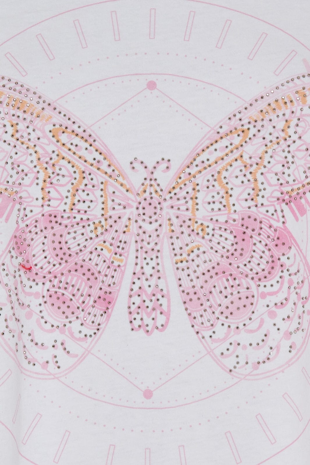 Marta Du Chateau Mdcmarie T-Shirt rosa butterfly