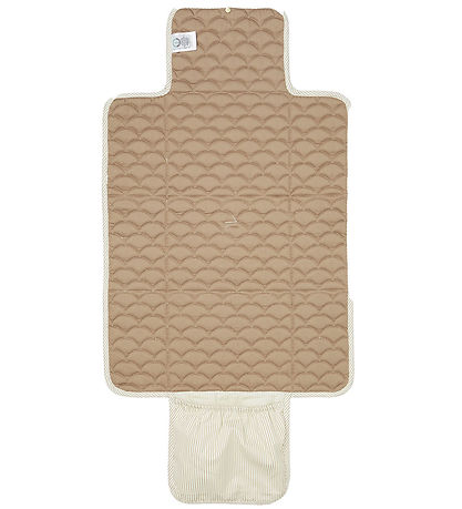 Cam Cam Wickelauflage - Classic+ Streifen Camel