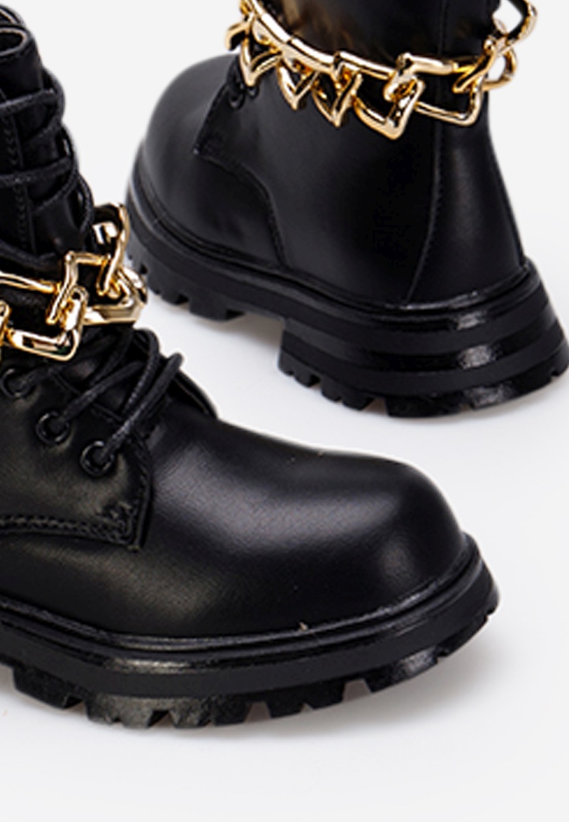 Bottines filles noires Lourosa