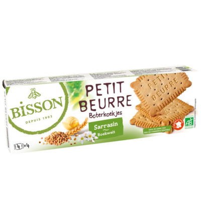 Bisson Biscuitjes boekweit bio (150 gr)