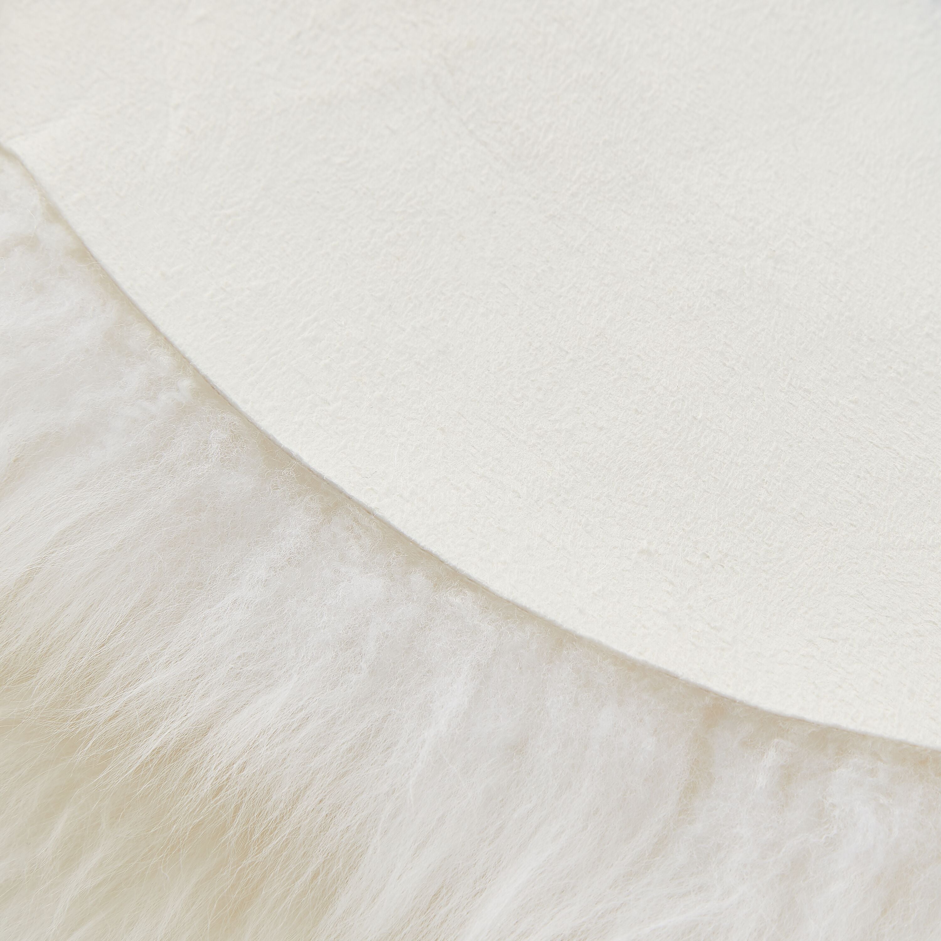 DAISY Sitzkissen - Weiss / Ø 35 cm