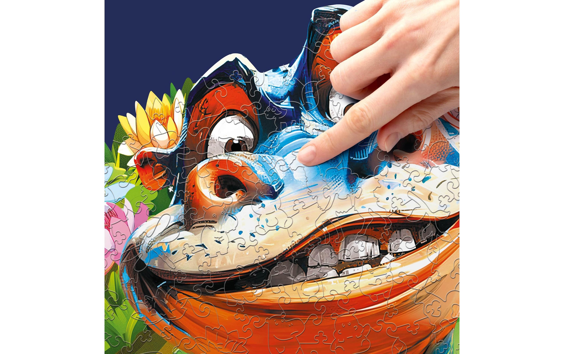 Puzzle »Escape Welt Hippo«