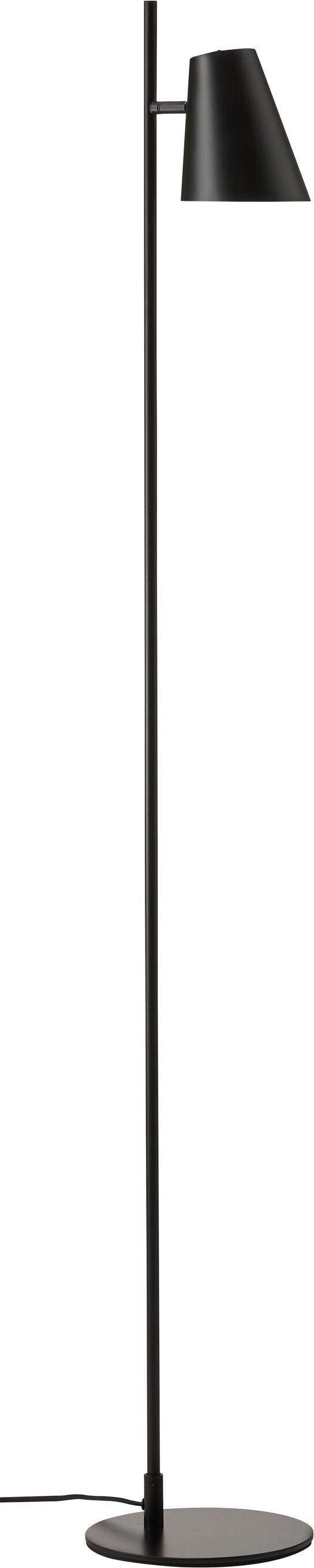 DION Stehleuchte - Schwarz / B: 22.0 cm x T: 24.0 cm x H: 147.0 cm