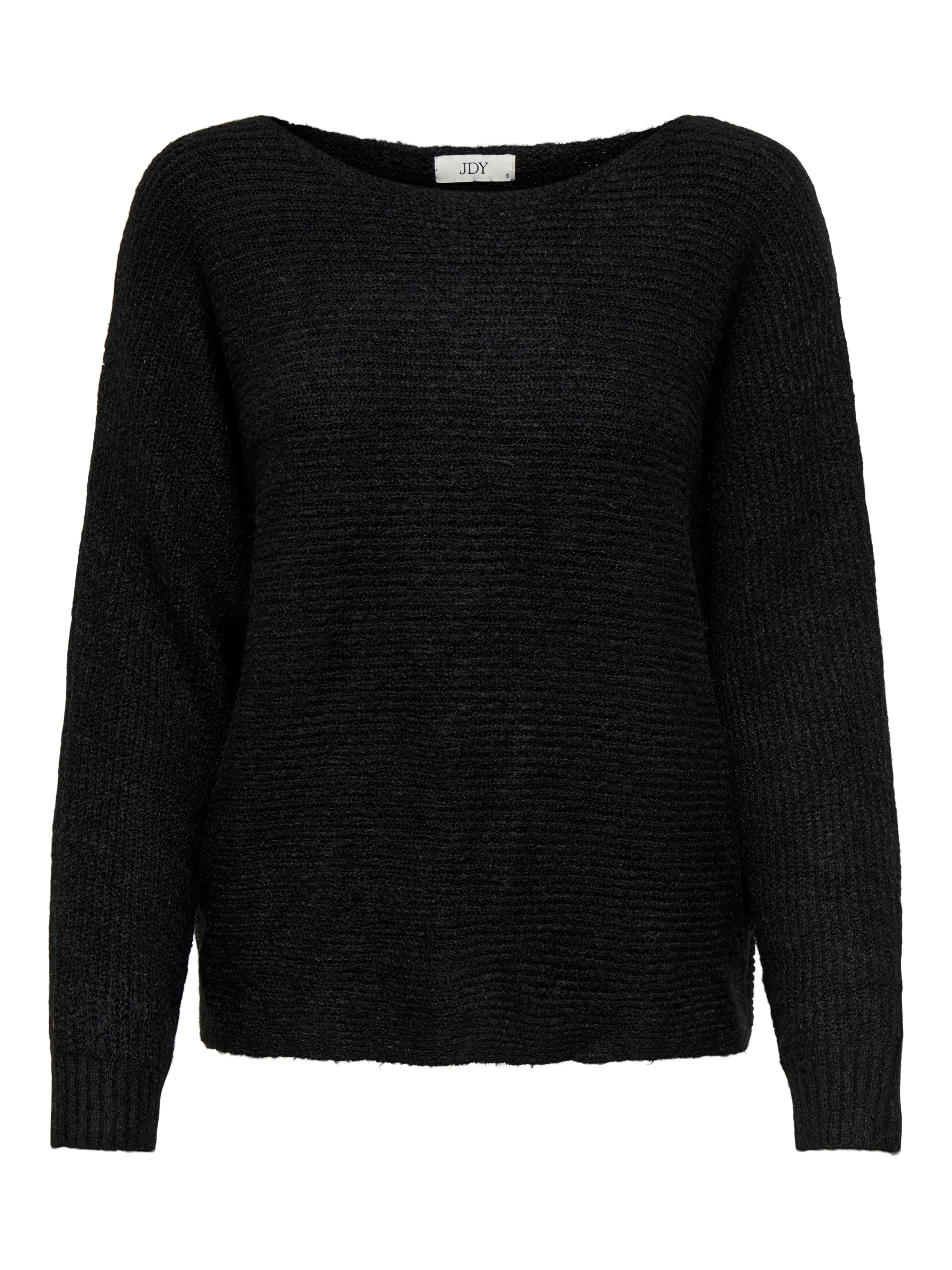 JDYUMA Strickpullover Black