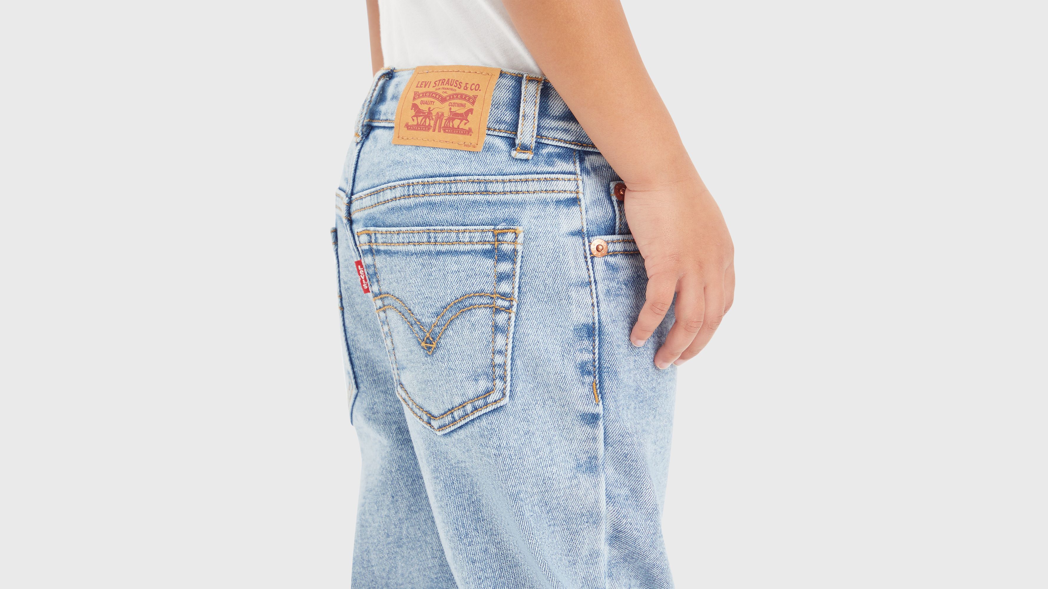 Enfant jean mini Mom - Vibe Check - Bleu