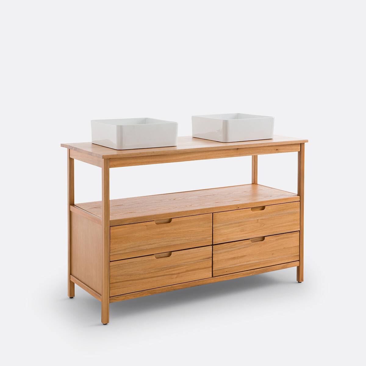 LA REDOUTE INTERIEURS<br>Móvel duplo de acácia L130cm, Cheira