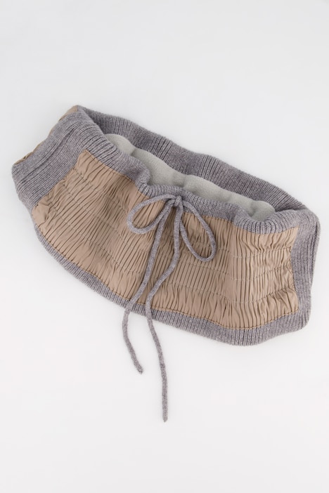 Loop, Rippstrick, Stepp, Fleece-Innenseite
