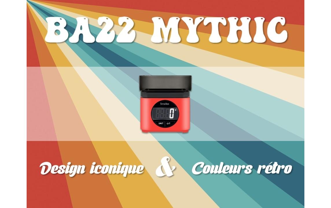 Küchenwaage BA22 Mythic 70's RotElektronische Waage