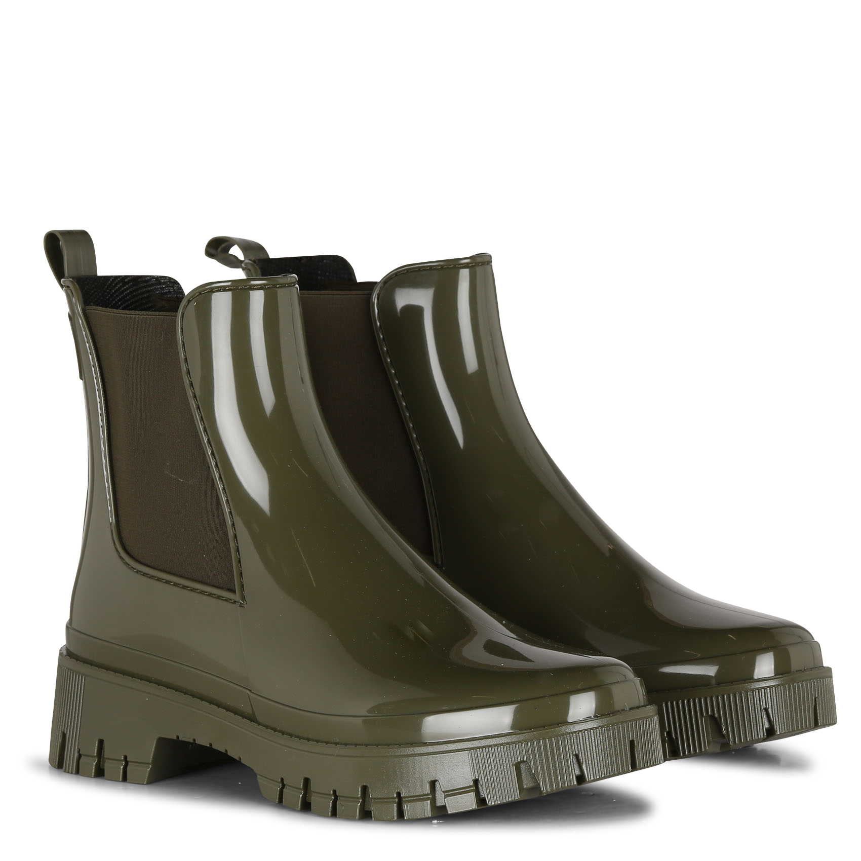 PEACHY - Boots en PU | Vert