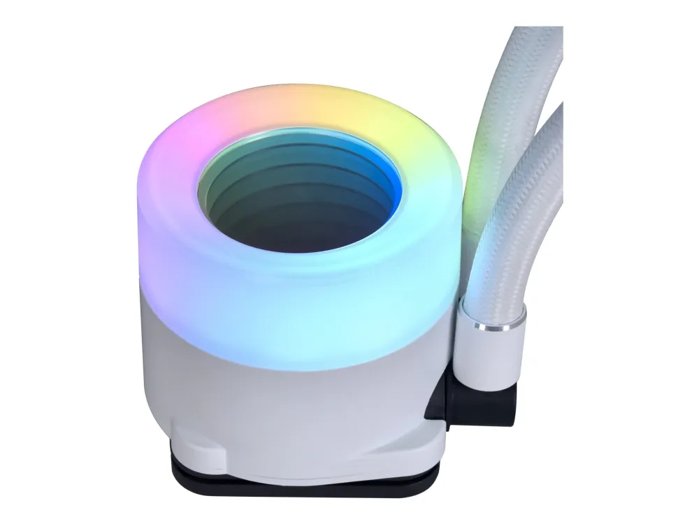 Lian Li Galahad II Trinity SL-INF - Processors flydende kølesystem - med controller - Radiatorstørrelse: 360 mm - (for: AM4, LGA1200, LGA1700, AM5, LGA115x Socket) - 120 mm - hvid