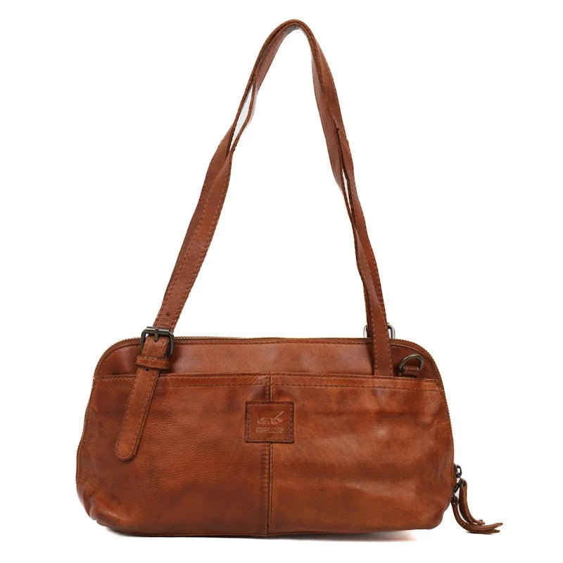 Bear Design Handtas - Schoudertas Daphne Cognac