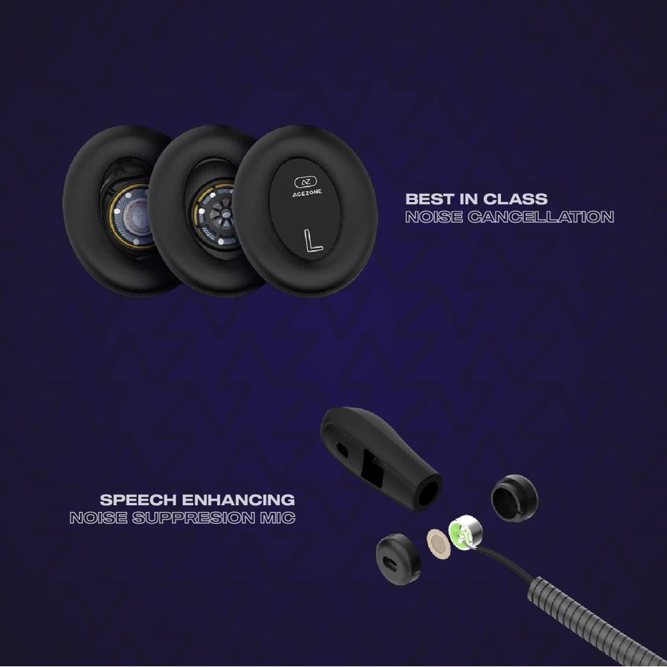 AceZone - A-Spire Hybrid ANC performance gaming headset