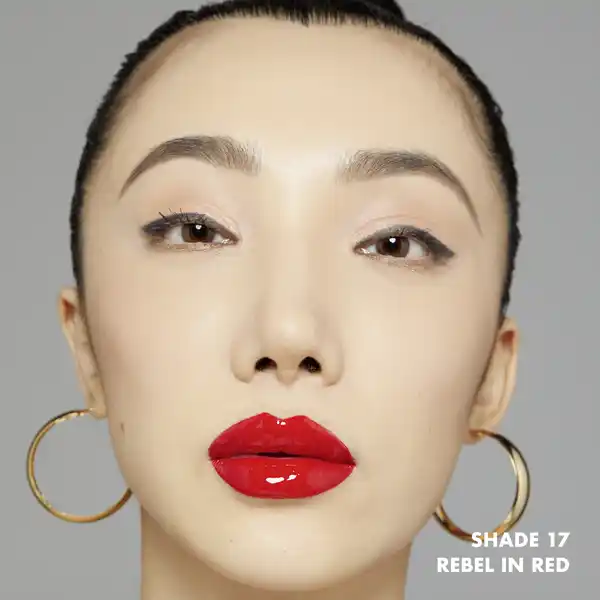Shine Loud High Pigment Lip Shine 17 Rebel In Red