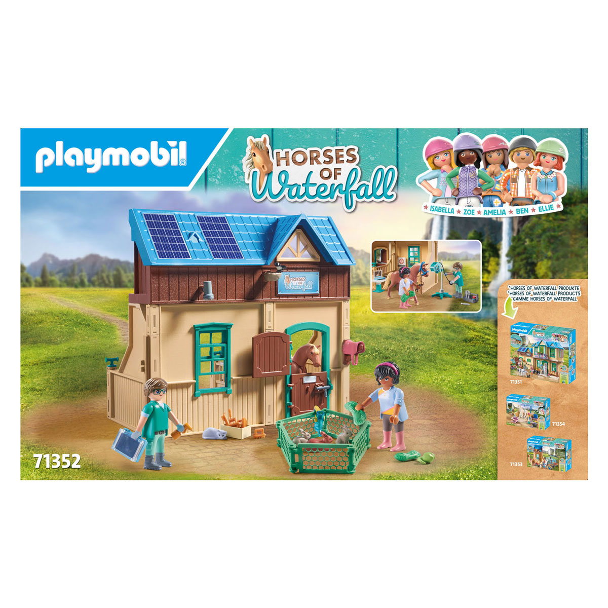Playmobil Horses of Waterfall Paardrijtherapie & Dierenartsenpraktijk - 71352