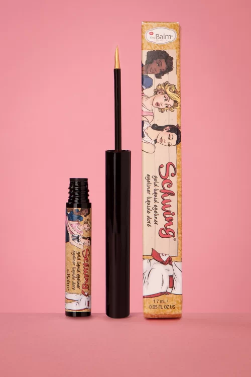 The Balm Schwing liquid eyeliner in Schwing gold