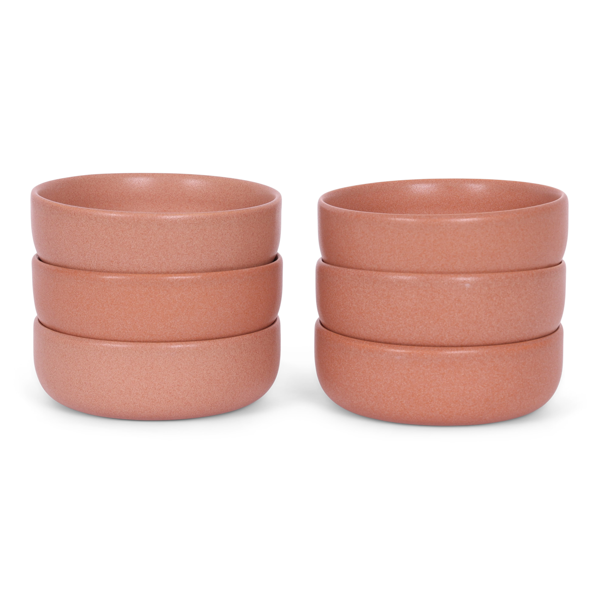 Kom Alva soft terra Ø15,3 cm  - set van 6