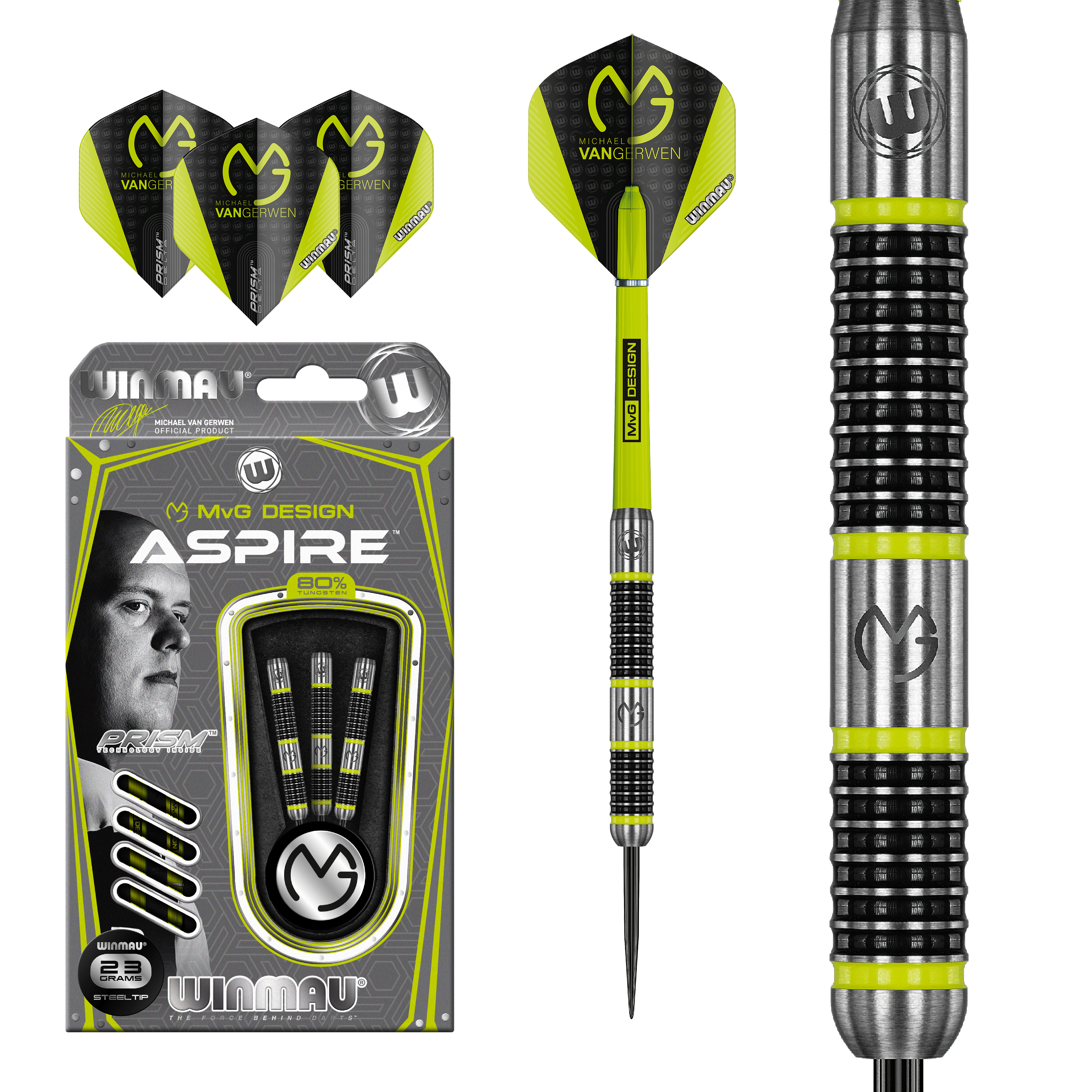 Winmau - Michael van Gerwen Aspire - Steeldart