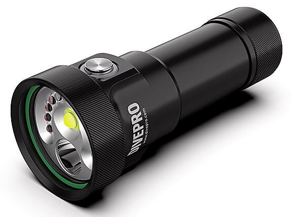 DIVEPRO - PHARE DE PLONGEE MULTI FONCTION M35