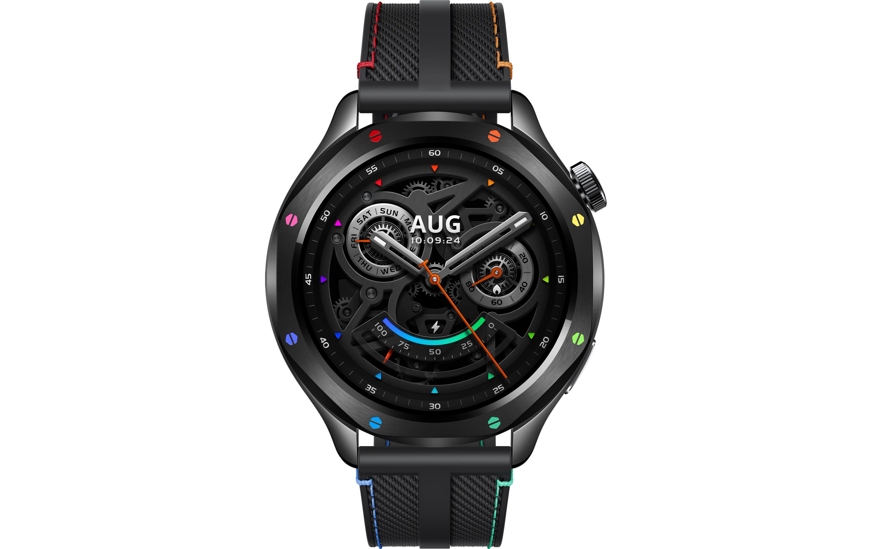Smartwatch S4 Rainbow<br>Smartwatch mit drehbarer Krone und AMOLED-Display