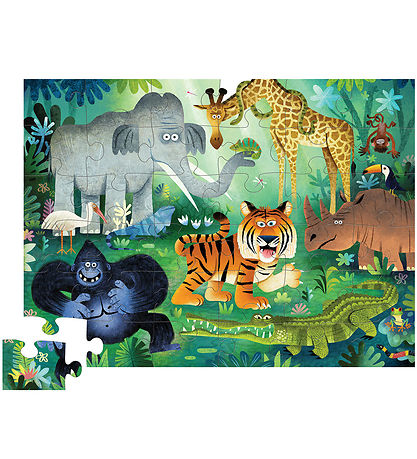 Crocodile Creek Bodenpuzzle - 36 Teile - Wild Kingdom
