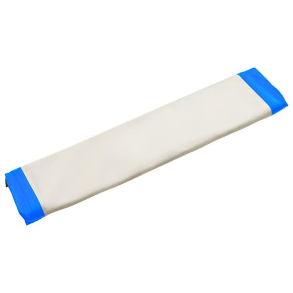 vidaXL Oppblåsbar badeplattform blå og hvit 200x150x15 cm