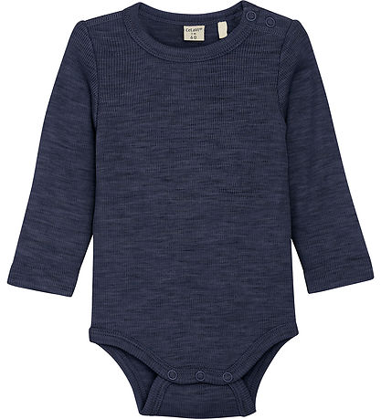 CeLaVi Body L/æ - Wolle - Marineblau Academy Melange
