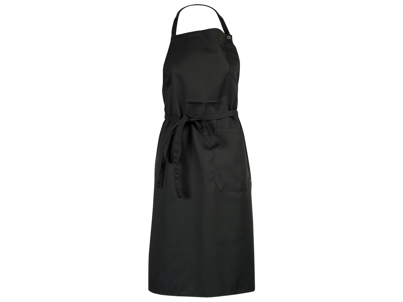 Tablier à bavette Loti noir - ht 90 cm - Robur