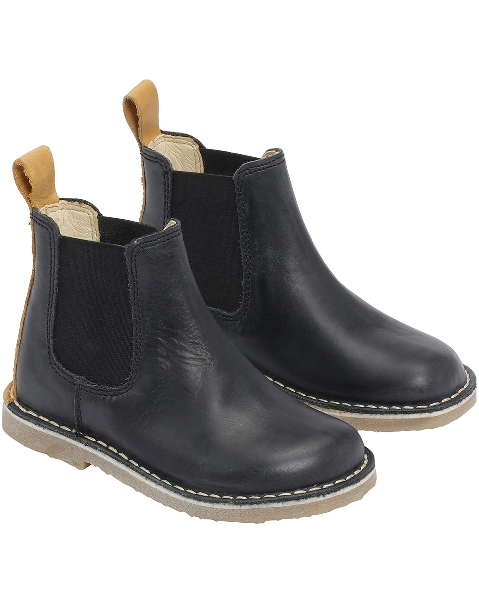 Chelsea-Boots CAJSA in black/yellow