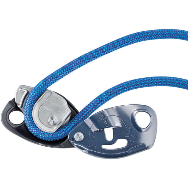 Assureur descendeur escalade PETZL GRIGRI GRIS