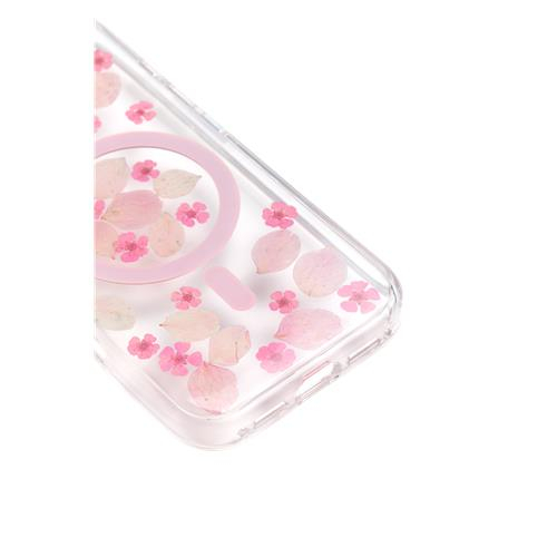 iPhone 16 Pro Max MagSafe Hardcase Hülle Clear Case Recycled (IDCLCMS-I2467P-548) - Cherry Blossom