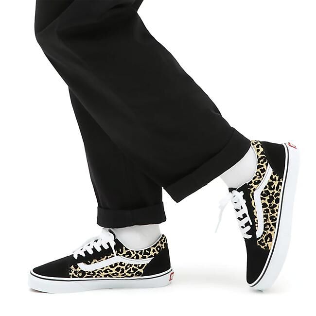 VANS - CHAUSSURES LIFESTYLE JN OLD SKOOL FLOCKED LEOPARD
