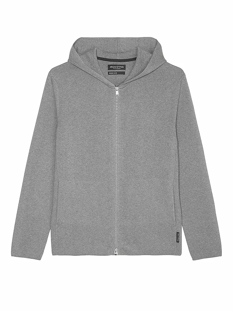MARC O'POLO Strickjacke  grau
