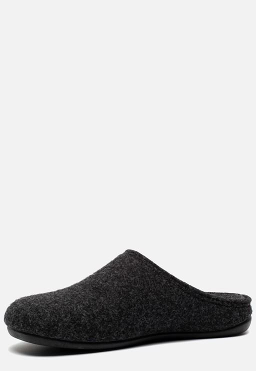 Basicz Pantoffels grijs Vilt 370414