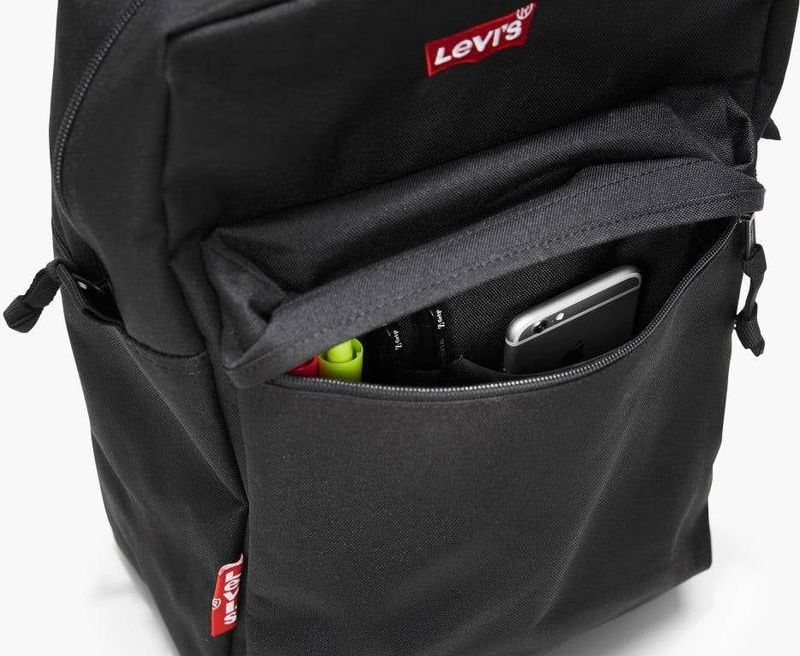 Levi's - L Pack - Rugzak - Zwart - 100% Polyester