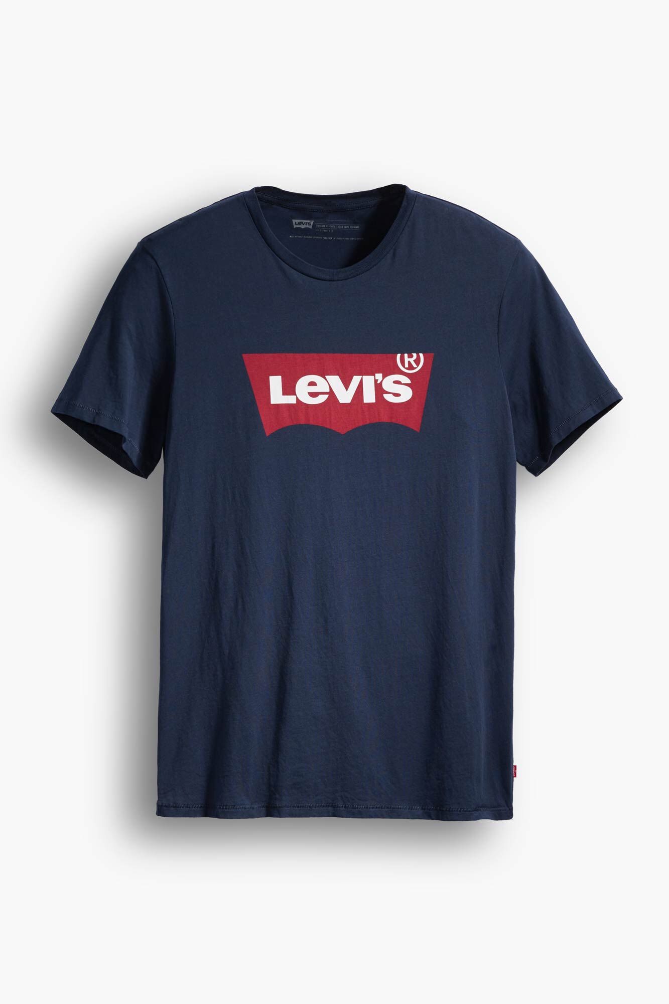 Camiseta Levi's® Clássica com Logo no Centro - Azul