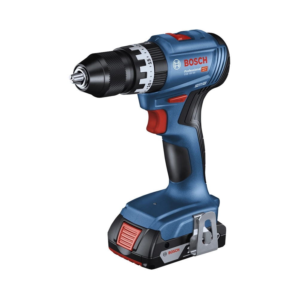 Bosch 2-teiliges Kit GSB 18V-45 + GBH 18V-22 + 2 x 4.0Ah + GAL 18V-40 (C)