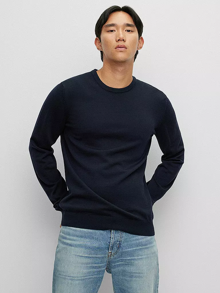 HUGO Pullover CERDIC dunkelblau