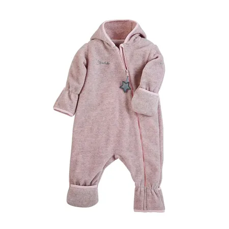 Sterntaler Overall aus Melangefleece rose, 56