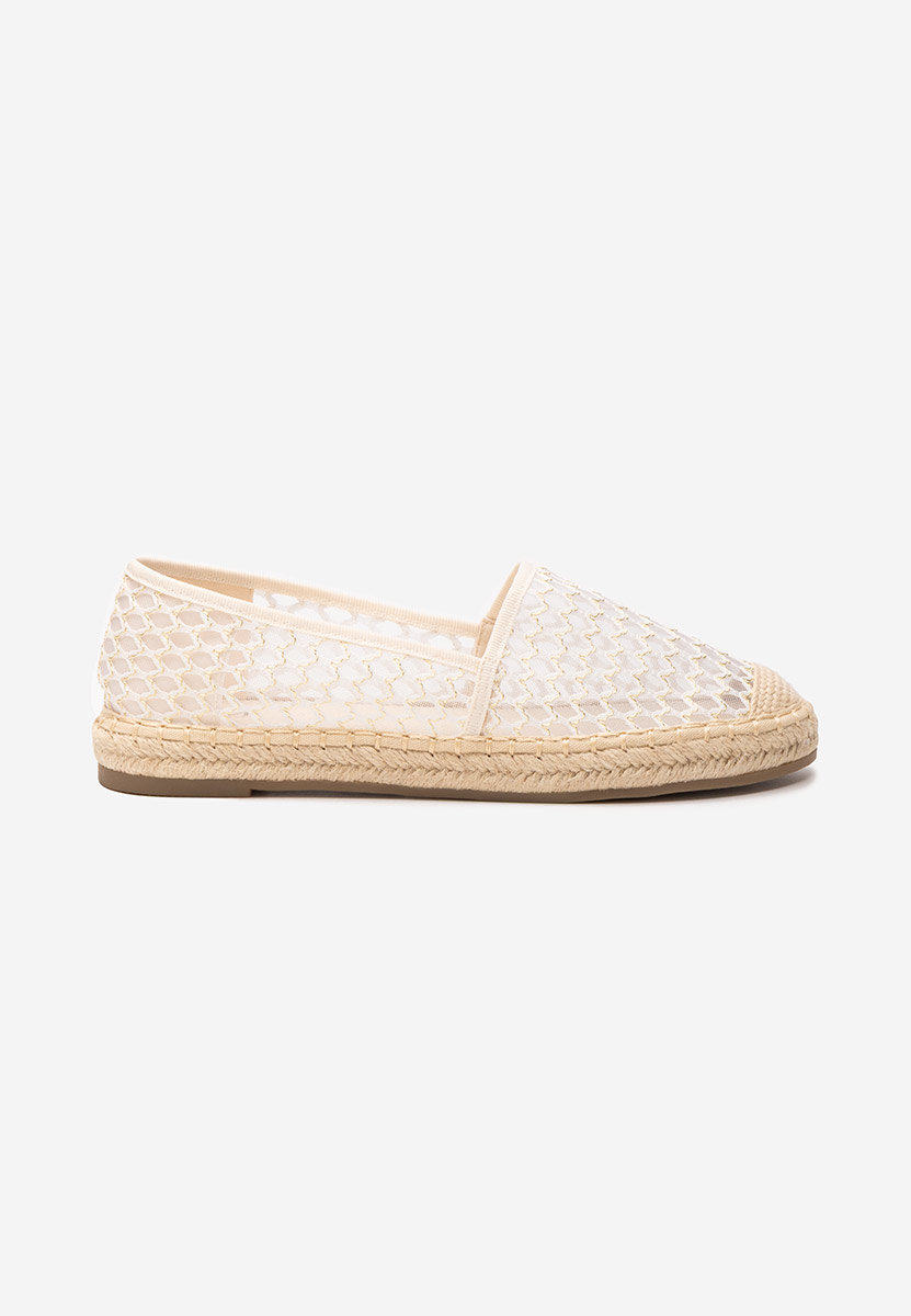 Espadrilles femme beige Desira