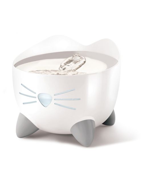 Catit Pixi Fountain Rvs - Kattendrinkbak - 20x20x16 cm Wit