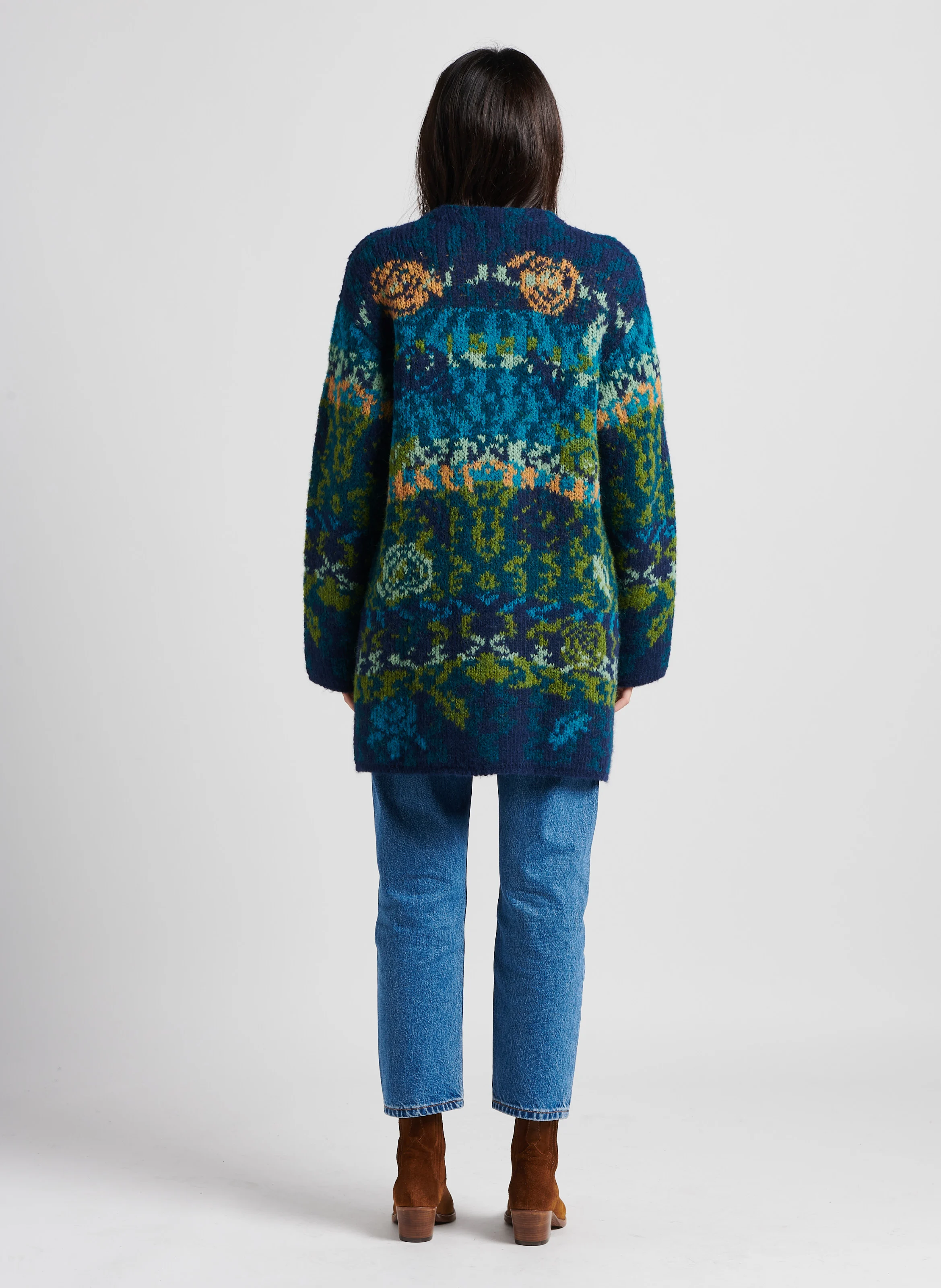 501 CROP - Jean droit cropped en coton | Jean Délavé
