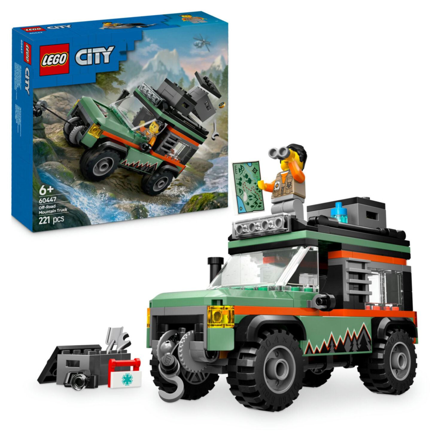 LEGO® City 60447 Offroad Geländewagen ab 6 Jahren