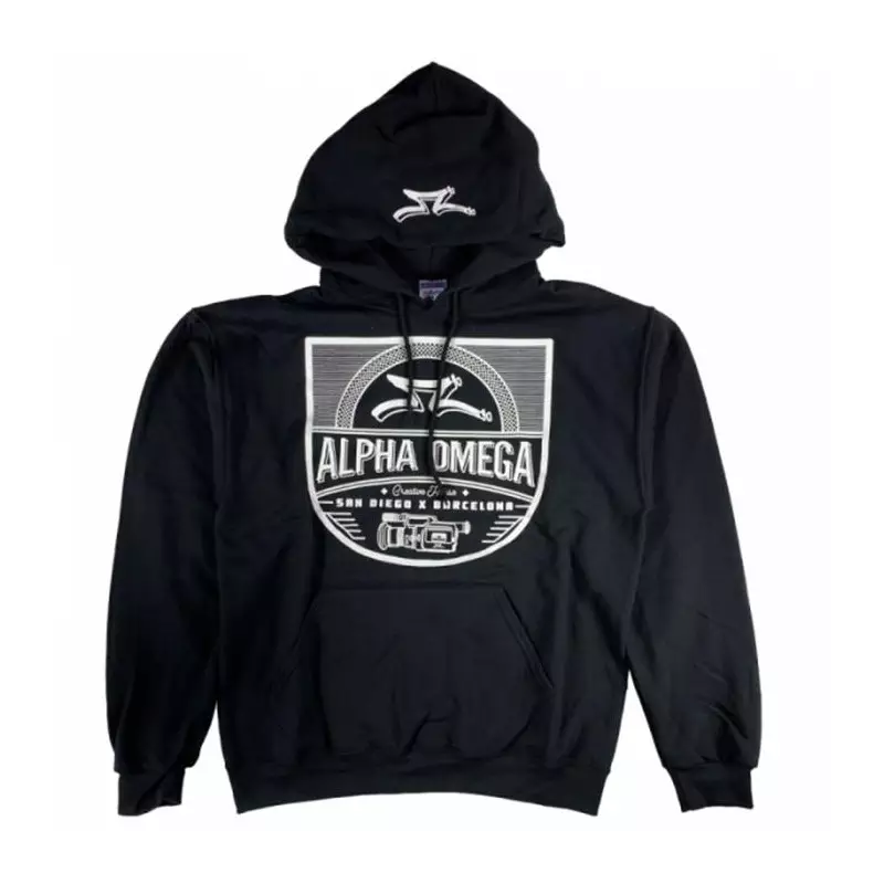 Sweat AO SCOOTERS Hoodie Nest Noir