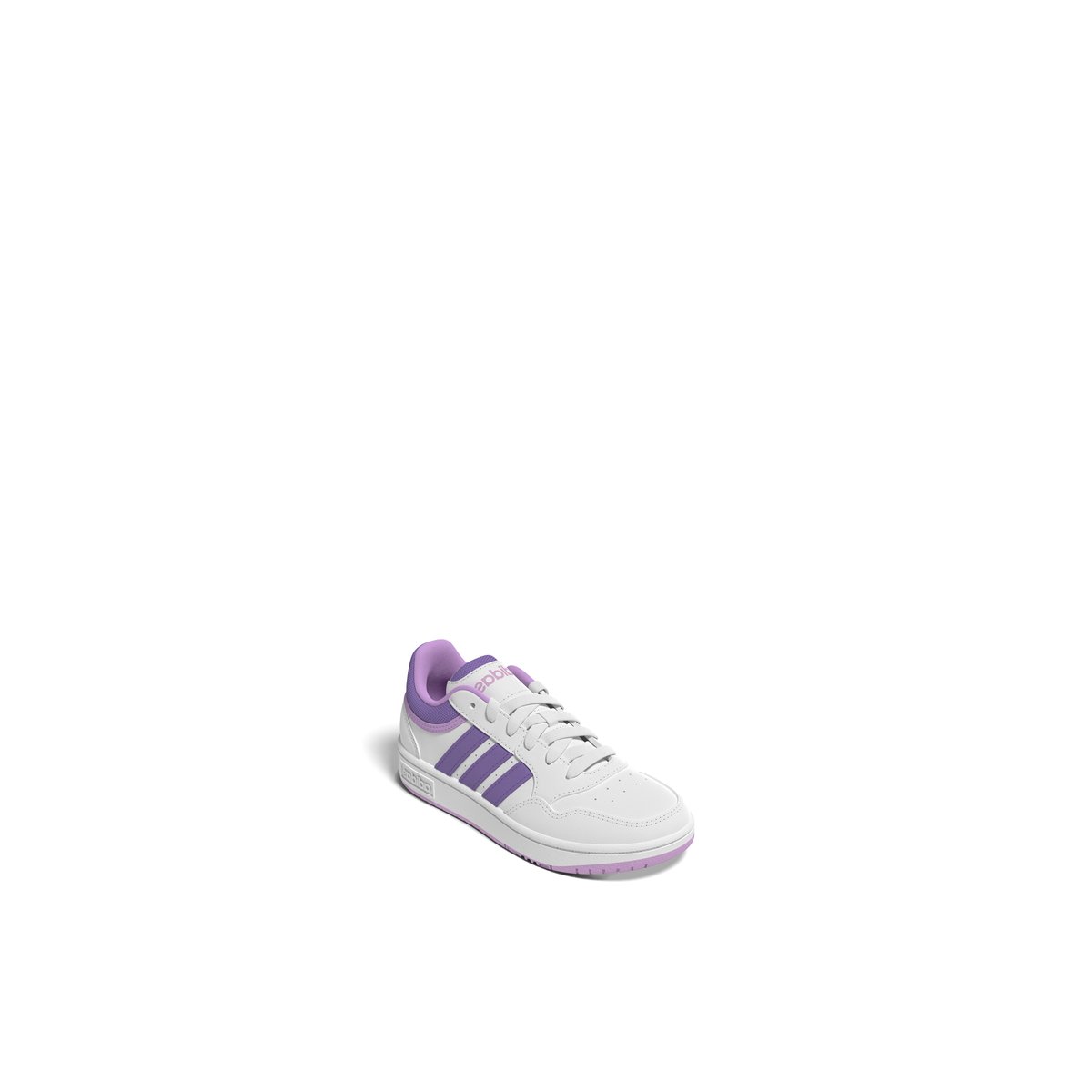 ADIDAS-Hoopslo3l-jg-Baskets de basketball - Talon plat - Violet Clair