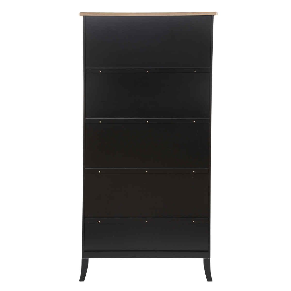 BIBLIOTHEQUE 1 TIROIR CHRYSA NOIR