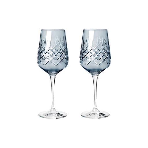 Frederik Bagger Crispy Madame 2-pak Vinglas, Sapphire, 35 cl