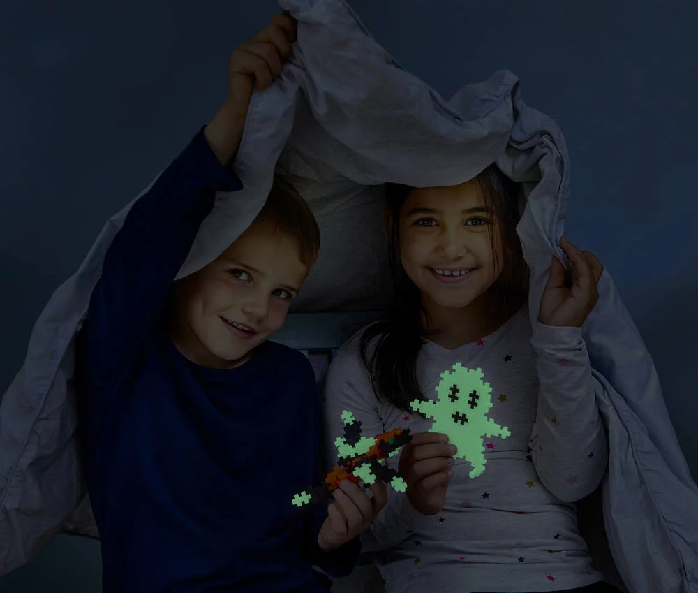PLUS PLUS - KIT DECOUVERTE PHOSPHORESCENT - 500 PIECES